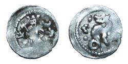World Coins - Bela IV - 1235-1270 AD - silver denar - XF RRR