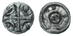 World Coins - Hungary - Bela II 1131-1142 - Ag obolus - XF Time of Crusades