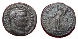 Ancient Coins - Diocletian - Augustus 284-305 AD - GENIO POPVLI ROMANI - Large follis - Antioch mint
