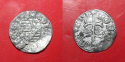 World Coins - Hungary - Mathias I Corvinus - 1458-1490 AD -Silver  denar - VF