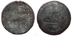 World Coins - Bela III - Copper coin - 1172-1196 - Crusader parabolic coin