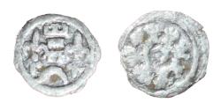 World Coins - Bela IV - 1235-1270 AD - silver obolus   RRR