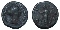 Ancient Coins - Faustina II - b. ca.128 - d.175 - AR (bilon?)denar -VENVS
