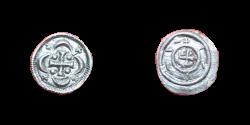 World Coins - Bela II - King of Hungary - 1131-1141 AD - Ag denar - VF Time of Crusades