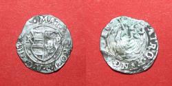 World Coins - Mathias II - King of Hungary - 1608-1619 - Ag denar 1613