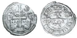 World Coins - Hungary - Slavonian silver denar - Banovac - 1235-1384 - VF