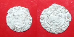 World Coins - Hungary - Mathias II - 1608-1619 AD - 1618 - Ag denar