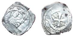 World Coins - Hungary - Andras II - 1205-1235 AD -silver denar - XF  RRR