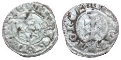 World Coins - Hungary - Mary 1382-1395 AD - Ag denar