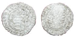 World Coins - Hungary - Mathias II - 1608-1619 AD - Ag denar - VF