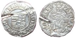 World Coins - Hungary, Ferdinand I: AR Denar of 1536