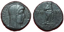 Ancient Coins - Constantine I the Great - 307-337 AD - veiled - posthumous issue - numis quarter