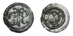 World Coins - Hungary - King Geza II - 1141-1162 AD - Ag denar
