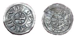 World Coins - Kalman - King of Hungary - 1095-1116 AD - Ag denar - XF Time of Crusades