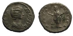 Ancient Coins - Julia Domna - b.ca.170 - d.217 - PIETAS PVBLICA - silver denar XF