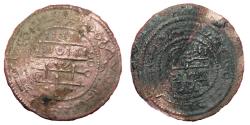 World Coins - Bela III - Copper coin - 1172-1196 -Pseudo-Arabic legends - Time of the crusades