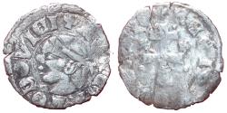 World Coins - Hungary - Louis I - 1342-1382 AD - Ag denar - VF