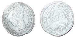 World Coins - Austria - Leopold I - 1 kreutzer - silver - 1699