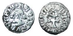 World Coins - Hungary - Louis I - 1342-1382 AD - Ag denar - XF
