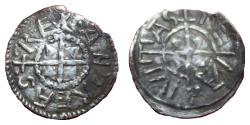 World Coins - Hungary - Andras I (1046-1060) - silver denar - VF  RR