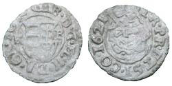 World Coins - Hungary - Ferdinand II - 1619-1637 AD - 1621 - Ag denar