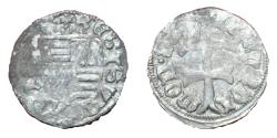 World Coins - Hungary - Mathias I Corvinus - 1458-1490 AD -Ag denar - VF