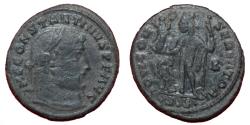 NGC F AD337-340年 ローマ帝国 コンスタンティン2世 337- 340 AD ROMAN EMPIRE AE3 (BI NUMMUS) CONSTANTINE II COIN