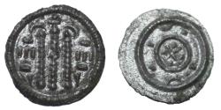 World Coins - Hungary - Bela II - King of Hungary - 1131-1141 AD - Ag Denar- VF
