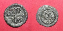 World Coins - Bela II - King of Hungary - 1131-1141 AD - copper denar - F Time of Crusades