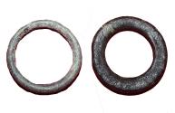 Ancient Coins - Lot comprising 2 Celtic ring Proto money -.Cent. BC