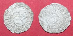 World Coins - Hungary - Mathias II - 1608-1619 AD - Ag denar - VF