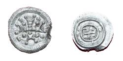 World Coins - Hungary - Bela II 1131-1142 - Ag denar - XF - Time of Crusades - smallest denar