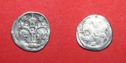 World Coins - Hungary - Ladislaus IV - 1272-1290 AD - silver denar - XF