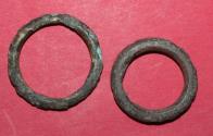 Ancient Coins - Lot comprising two Celtic ring proto money
