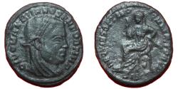 Ancient Coins - Maximian - Augustus 285-310 AD - Siscia mint - REQVIES OPTIMORVM MERITORVM