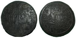 World Coins - Bela III - Copper coin - 1172-1196 - Crusader parabolic coin