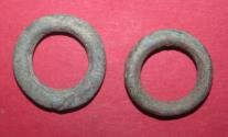 Ancient Coins - Lot comprising two Celtic ring proto money