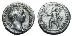 Ancient Coins - Trajan - Augustus 98-117 AD - AR denarius - SPQR OPTIMO PRINCIPI - Dacia mourning