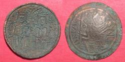 World Coins - Hungary - Bela III - Copper coin - 1172-1196 - Crusader parabolic coin