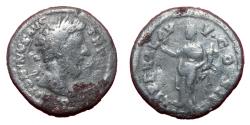 Ancient Coins - Marcus Aurelius - Augustus 161-180 AD - AR denar - LIBERAL