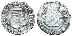 World Coins - Rudolph I - King of Hungary - 1576-1608 - AR denar - 1583
