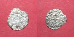 World Coins - Hungary - Louis I - 1342-1382 AD - Ag denar F