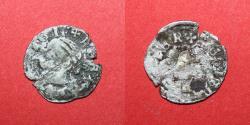 World Coins - Hungary - Louis I - 1342-1382 AD - Ag denar F