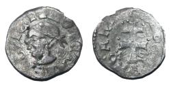 World Coins - Hungary - Louis I - 1342-1382 AD - Ag denar - VF