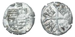 World Coins - Sigismund - King of Hungary - 1387-1437 AD silver denar