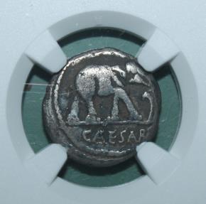 JULIUS CAESAR Silver denarius c 49-48 BC Military mint | Roman Imperial ...