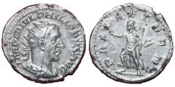 Ancient Coins - Philip I the Arab - Augustus 244-249 AD - AR antoninianus - PAX AETERN - XF double denar