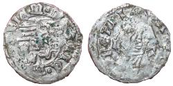 World Coins - Hungary - Matthias Corvinus - 1458-1490 AD - Ag denar - VF