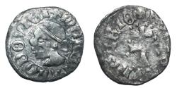 World Coins - Hungary - Ludwig Anjou (Louis the Great), 1342-1382 AD. Silver denar