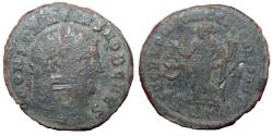 Ancient Coins - Constantius I Chlorus - 305-306 AD - SACRA MONET AVGG ET CAESS NOSTR
